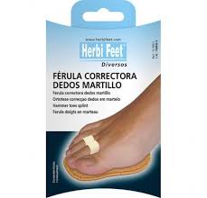 FERULA CORRECTORA DEDOS MARTILLO